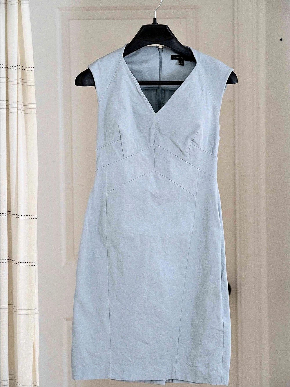 Banana Republic Blue Mini Dress- Size 4- Like New